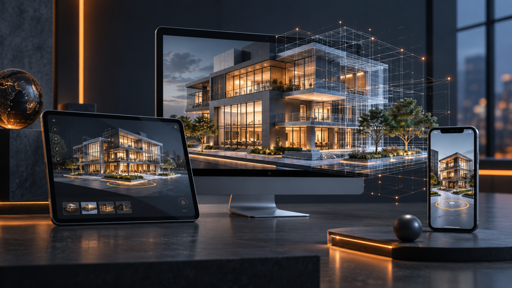 Transform Your Ideas with a 3D Website and App Development Software Company